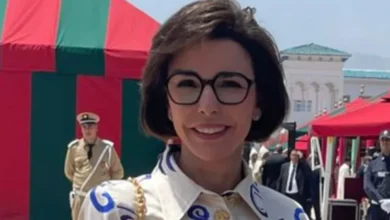 صورة وزيرة الثقافة الفرنسية رشيدة داتي تحل بالصحراء المغربية