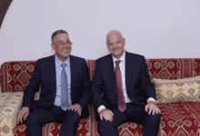 صورة إنفانتينو يتفقد مركب مولاي عبد الله بالرباط ويثني على جاهزيته لاستضافة أبرز الأحداث الكروية