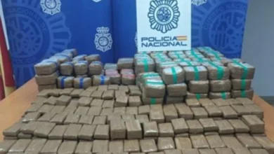 صورة الحشيش في حقائب النساء … إحباط تهريب 187 كلغ بمعبر تاراخال بسبتة