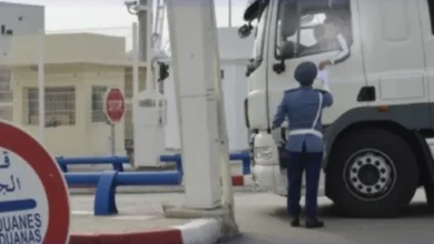 صورة إحباط محاولة تهريب أزيد من أربعة أطنان من الحشيش بميناء طنجة المتوسط