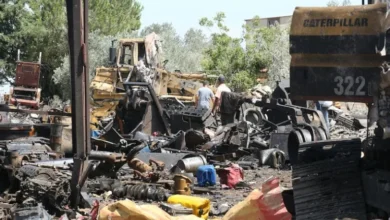 صورة لبنان : خمسة قتلى وعشرة جرحى في قصف إسرائيلي قرب الحدود السورية