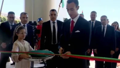 صورة ولي العهد الأمير مولاي الحسن يدشن ملعب “مولاي عبد الله” بالرباط