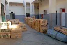 صورة أمن العيون يحبط تهريب 8.6 أطنان من الشيرا