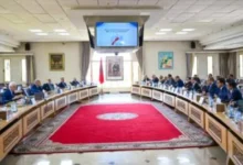 صورة لفتيت يجتمع بقادة الأحزاب لمناقشة ترتيبات الانتخابات التشريعية المقبلة