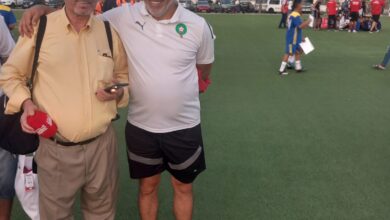 صورة عبد  اللطيف العافية  يفوز من جديد ب 99 صوتا  مقابل 35 صوتا  لمنافسه عمر العباس