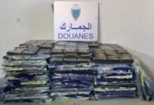 صورة احباط  عملية تهريب اأزيد من 181 كيلو غرام من المخدرات ب باب سبتة