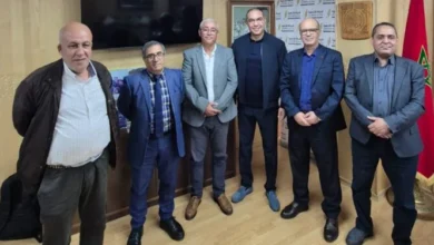 صورة بلاغ صحافي// لقاء الهيئات المهنية لقطاع الصحافة مع الأمين العام لحزب الحركة الشعبية