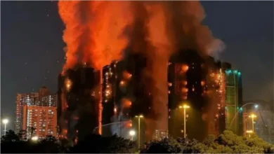 صورة إرتفاع عدد قتلى حريق هونغ كونغ إلى 146 شخصا