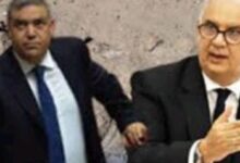 صورة هل ما  وقع بخميس بني عروس على علم عبد الوافي لفتيت ونزار بركة ؟مبارة كرة القدم ودية تحولت الى قضية سياسية والعنف ضد المراة