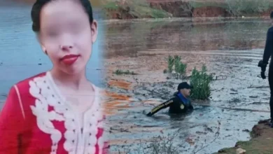 صورة العثور على جثة الطفلة هبة ببحيرة بين الويدان ينهي أياماً من البحث المكثف