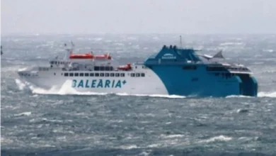 صورة الناظور : إغلاق ميناء بني أنصار ليومين في وجه الرحلات البحرية وكذلك الشأن لمينائي الحسيمة وطنجة المدينة !