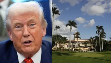 صورة مقتل شاب أمريكي حاول إقتحام مقر إقامة الرئيس ترامب