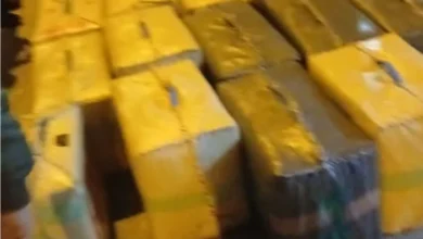 صورة الرباط : إحباط تهريب طن و190 كيلوغرام من مخدر الشيرا