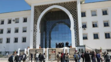 صورة كسر أضلاع محامي داخل محكمة تمارة