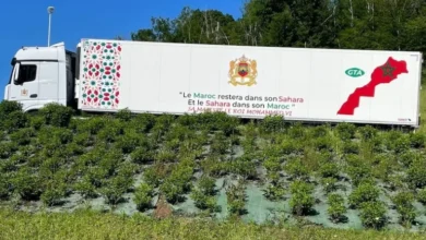 صورة إضراب مرتقب للنقل الطرقي الدولي احتجاجا على قيود التأشيرات وارتباك الرحلات