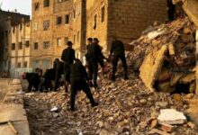 صورة بلاغ السيد الوكيل العام للملك لدى محكمة الإستئناف بفاس إثر انهيار عمارة من عدة طوابق بحي عين النقبي