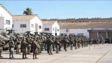 صورة إسبانيا تستعرض قوتها في مليلية المحتلة .. رسائل عسكرية مشفرة إلى المغرب وسط تصاعد التوتر بالمتوسط