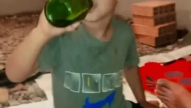 صورة الأمن يكشف تفاصيل – طفل الخمر-