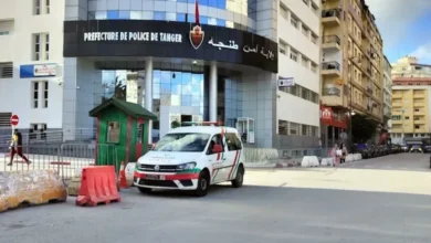 صورة احتجاز مشتبه في سرقة يجر مستخدمين للتحقيق بطنجة