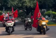 صورة فاجعة في إسبانيا : وفاة مغربية يسبب العلم الوطني خلال احتفالات تأهل “أسود الأطلس”