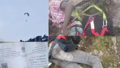 صورة سبتة : سقوط طائرة شراعية أقلعت من المغرب ومقتل مهاجرين سريين كانوا على متنها قبل بلوغ الثغر المحتل