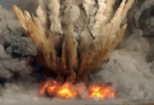 صورة دوي انفجار قوي يهز الفنيدق بعد تفجير قذيفة بسبتة