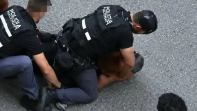صورة فحص كاميرا شرطي إيطالي في قضية وفاة المهاجر المغربي عبد الرحيم فقير