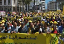 صورة الكونفدرالية الديمقراطية للشغل تضع حكومة المنصوري أمام اختبار الشارع وتهدد باستئناف الاحتجاجات