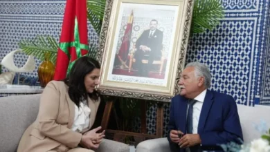 صورة المنصوري تلتقي بنعبد الله وسط توجه لتشكيل أغلبية من أحزاب الكتلة